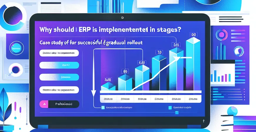  为什么ERP要分阶段实施？渐进式上线的成功案例